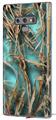 Decal style Skin Wrap compatible with Samsung Galaxy Note 9 WraptorCamo Grassy Marsh Camo Neon Teal