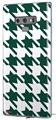 Decal style Skin Wrap compatible with Samsung Galaxy Note 9 Houndstooth Hunter Green