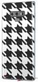 Decal style Skin Wrap compatible with Samsung Galaxy Note 9 Houndstooth Dark Gray