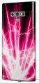Decal style Skin Wrap compatible with Samsung Galaxy Note 9 Lightning Pink