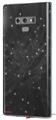 Decal style Skin Wrap compatible with Samsung Galaxy Note 9 Stardust Black