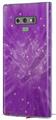 Decal style Skin Wrap compatible with Samsung Galaxy Note 9 Stardust Purple