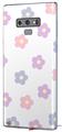 Decal style Skin Wrap compatible with Samsung Galaxy Note 9 Pastel Flowers