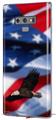 Decal style Skin Wrap compatible with Samsung Galaxy Note 9 Ole Glory Bald Eagle