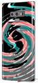 Decal style Skin Wrap compatible with Samsung Galaxy Note 9 Alecias Swirl 02