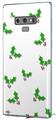 Decal style Skin Wrap compatible with Samsung Galaxy Note 9 Christmas Holly Leaves on White
