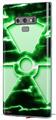 Decal style Skin Wrap compatible with Samsung Galaxy Note 9 Radioactive Green