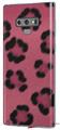 Decal style Skin Wrap compatible with Samsung Galaxy Note 9 Leopard Skin Pink