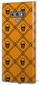 Decal style Skin Wrap compatible with Samsung Galaxy Note 9 Halloween Skull and Bones