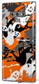Decal style Skin Wrap compatible with Samsung Galaxy Note 9 Halloween Ghosts