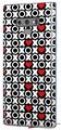 Decal style Skin Wrap compatible with Samsung Galaxy Note 9 XO Hearts