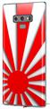 Decal style Skin Wrap compatible with Samsung Galaxy Note 9 Rising Sun Japanese Flag Red