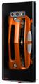 Decal style Skin Wrap compatible with Samsung Galaxy Note 9 2010 Chevy Camaro Orange - White Stripes on Black