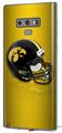 Decal style Skin Wrap compatible with Samsung Galaxy Note 9 Iowa Hawkeyes Helmet