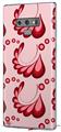 Decal style Skin Wrap compatible with Samsung Galaxy Note 9 Petals Red