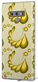 Decal style Skin Wrap compatible with Samsung Galaxy Note 9 Petals Yellow