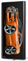 Decal style Skin Wrap compatible with Samsung Galaxy Note 9 2010 Camaro RS Orange