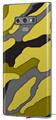 Decal style Skin Wrap compatible with Samsung Galaxy Note 9 Camouflage Yellow