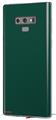 Decal style Skin Wrap compatible with Samsung Galaxy Note 9 Solids Collection Hunter Green