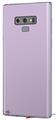 Decal style Skin Wrap compatible with Samsung Galaxy Note 9 Solids Collection Lavender