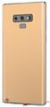 Decal style Skin Wrap compatible with Samsung Galaxy Note 9 Solids Collection Peach