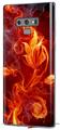 Decal style Skin Wrap compatible with Samsung Galaxy Note 9 Fire Flower