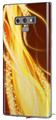 Decal style Skin Wrap compatible with Samsung Galaxy Note 9 Mystic Vortex Yellow