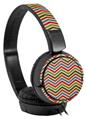 Decal style Skin Wrap for Sony MDR ZX110 Headphones Zig Zag Colors 01 (HEADPHONES NOT INCLUDED)