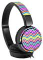Decal style Skin Wrap for Sony MDR ZX110 Headphones Zig Zag Colors 04 (HEADPHONES NOT INCLUDED)