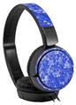 Decal style Skin Wrap for Sony MDR ZX110 Headphones Triangle Mosaic Blue (HEADPHONES NOT INCLUDED)