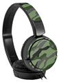 Decal style Skin Wrap for Sony MDR ZX110 Headphones Camouflage Green (HEADPHONES NOT INCLUDED)