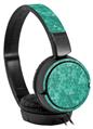Decal style Skin Wrap for Sony MDR ZX110 Headphones Triangle Mosaic Seafoam Green (HEADPHONES NOT INCLUDED)