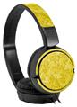 Decal style Skin Wrap for Sony MDR ZX110 Headphones Triangle Mosaic Yellow (HEADPHONES NOT INCLUDED)