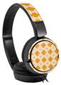 Decal style Skin Wrap for Sony MDR ZX110 Headphones Boxed Orange (HEADPHONES NOT INCLUDED)