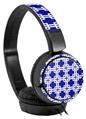 Decal style Skin Wrap for Sony MDR ZX110 Headphones Boxed Royal Blue (HEADPHONES NOT INCLUDED)