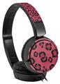 Decal style Skin Wrap for Sony MDR ZX110 Headphones Leopard Skin Pink (HEADPHONES NOT INCLUDED)