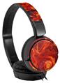 Decal style Skin Wrap for Sony MDR ZX110 Headphones Fire Flower (HEADPHONES NOT INCLUDED)