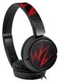 Decal style Skin Wrap for Sony MDR ZX110 Headphones WraptorSkinz WZ on Black (HEADPHONES NOT INCLUDED)