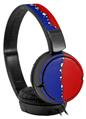 Decal style Skin Wrap for Sony MDR ZX110 Headphones Ripped Colors Blue Red (HEADPHONES NOT INCLUDED)