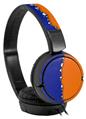 Decal style Skin Wrap for Sony MDR ZX110 Headphones Ripped Colors Blue Orange (HEADPHONES NOT INCLUDED)
