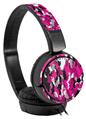 Decal style Skin Wrap for Sony MDR ZX110 Headphones WraptorCamo Digital Camo Hot Pink (HEADPHONES NOT INCLUDED)