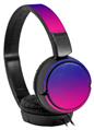 Decal style Skin Wrap for Sony MDR ZX110 Headphones Smooth Fades Hot Pink Blue (HEADPHONES NOT INCLUDED)