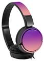 Decal style Skin Wrap for Sony MDR ZX110 Headphones Smooth Fades Pink Purple (HEADPHONES NOT INCLUDED)
