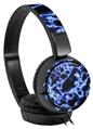 Decal style Skin Wrap for Sony MDR ZX110 Headphones Electrify Blue (HEADPHONES NOT INCLUDED)