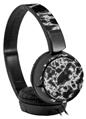 Decal style Skin Wrap for Sony MDR ZX110 Headphones Electrify White (HEADPHONES NOT INCLUDED)