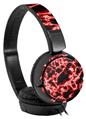 Decal style Skin Wrap for Sony MDR ZX110 Headphones Electrify Red (HEADPHONES NOT INCLUDED)
