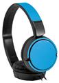 Decal style Skin Wrap for Sony MDR ZX110 Headphones Solids Collection Blue Neon (HEADPHONES NOT INCLUDED)