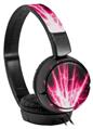 Decal style Skin Wrap for Sony MDR ZX110 Headphones Lightning Pink (HEADPHONES NOT INCLUDED)