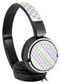 Decal style Skin Wrap for Sony MDR ZX110 Headphones Pastel Hearts on White (HEADPHONES NOT INCLUDED)