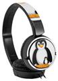 Decal style Skin Wrap for Sony MDR ZX110 Headphones Penguins on White (HEADPHONES NOT INCLUDED)